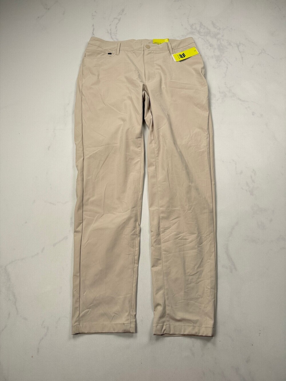 All In Motion Khakis Trousers Beige Contemporary Classic Sizing - Mens 32x32